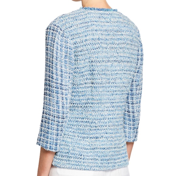 NIC+ZOE ‘Under The Sea’ Tweed Jacket Women’s Size XL - Picture 3 of 10